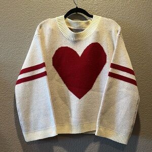 Miss Sparkling Heart Sweater